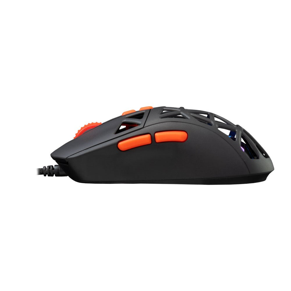 Baracuda SEAL 7D / 12800 DPI Gaming Mus - Sort
