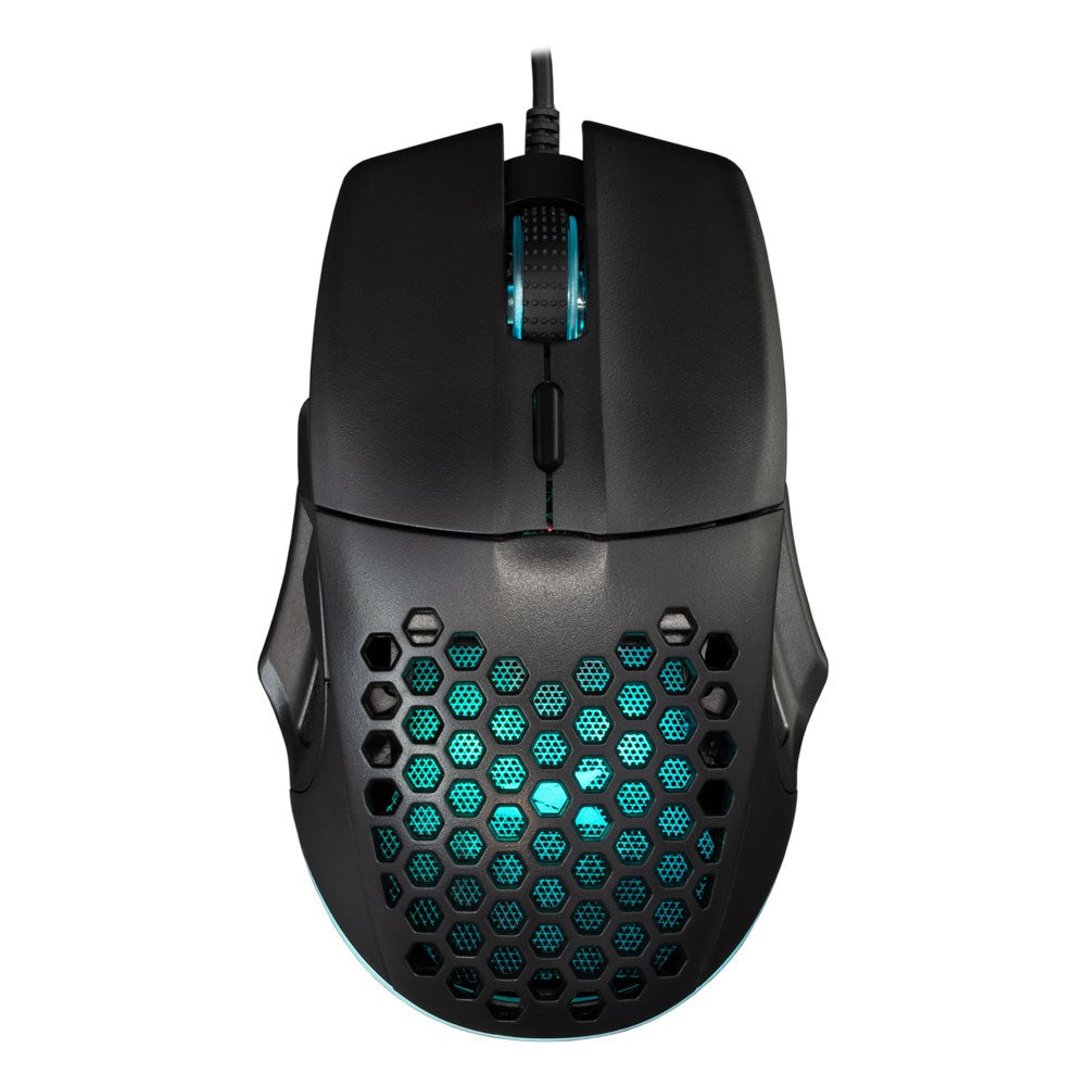Baracuda PENGUIN 6D / 3600 DPI Gaming Mus - Sort