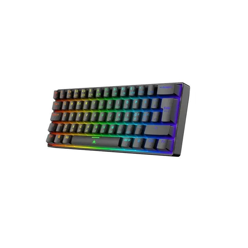 White Shark SHINOBI-2 Gaming Tastatur - Mekanisk Effekt - Nordisk Layout - Sort