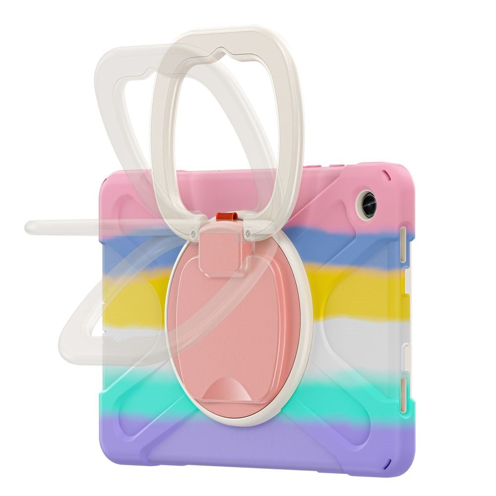 Tech-Protect Samsung Galaxy Tab A9+ (Plus) X-Armor Cover + Skærmbeskyttelse - Multifarvet / Gennemsigtig