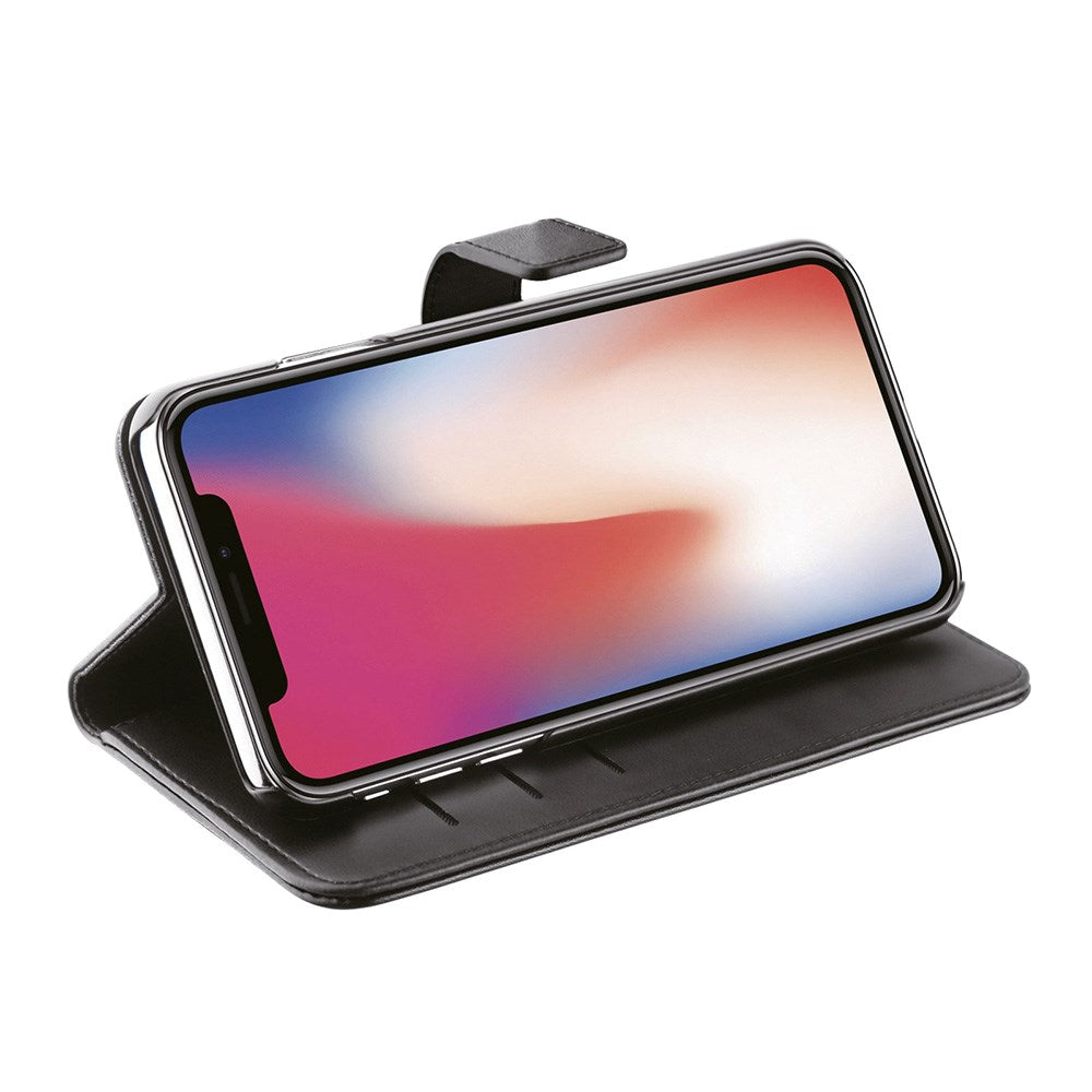 iPhone 11 Pro Vivanco Classic Wallet Kunst Læder Flip Cover m. Pung - Sort