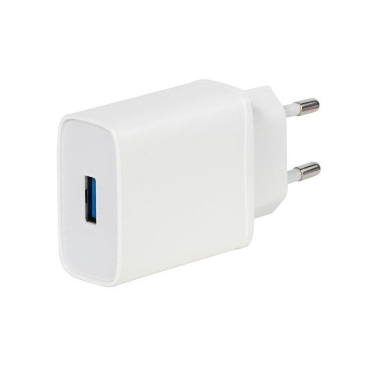 Vivanco USB-A Hurtig Oplader - 18W - Hvid