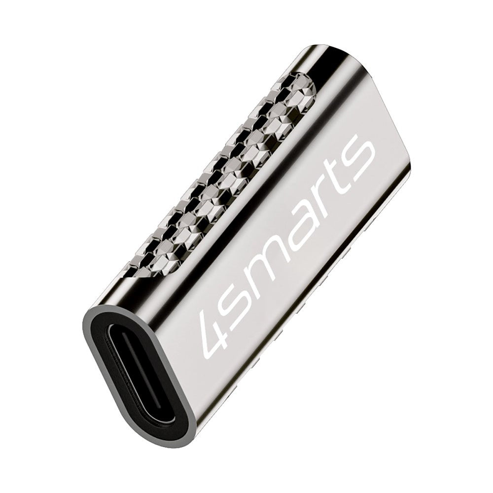 4Smarts USB-C til USB-C Vinklet Adaptersæt - 4 stk. - Sort