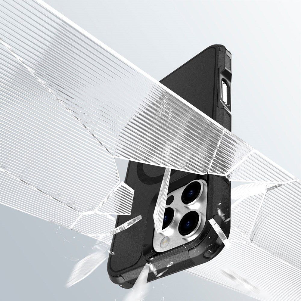 iPhone 16 Pro 4smarts Defend Bagside Cover - MagSafe Kompatibel - Sort