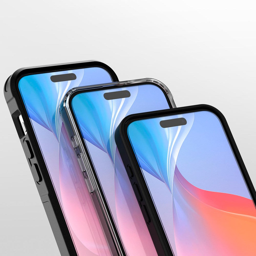 iPhone 16 4smarts Second Glass Hærdet Glas m. Monteringsramme - Case Friendly - Gennemsigtig