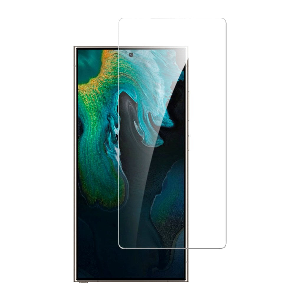 4Smarts Skærmbeskyttelsesglas - Samsung Galaxy S25 Ultra - Case Friendly - Gennemsigtig