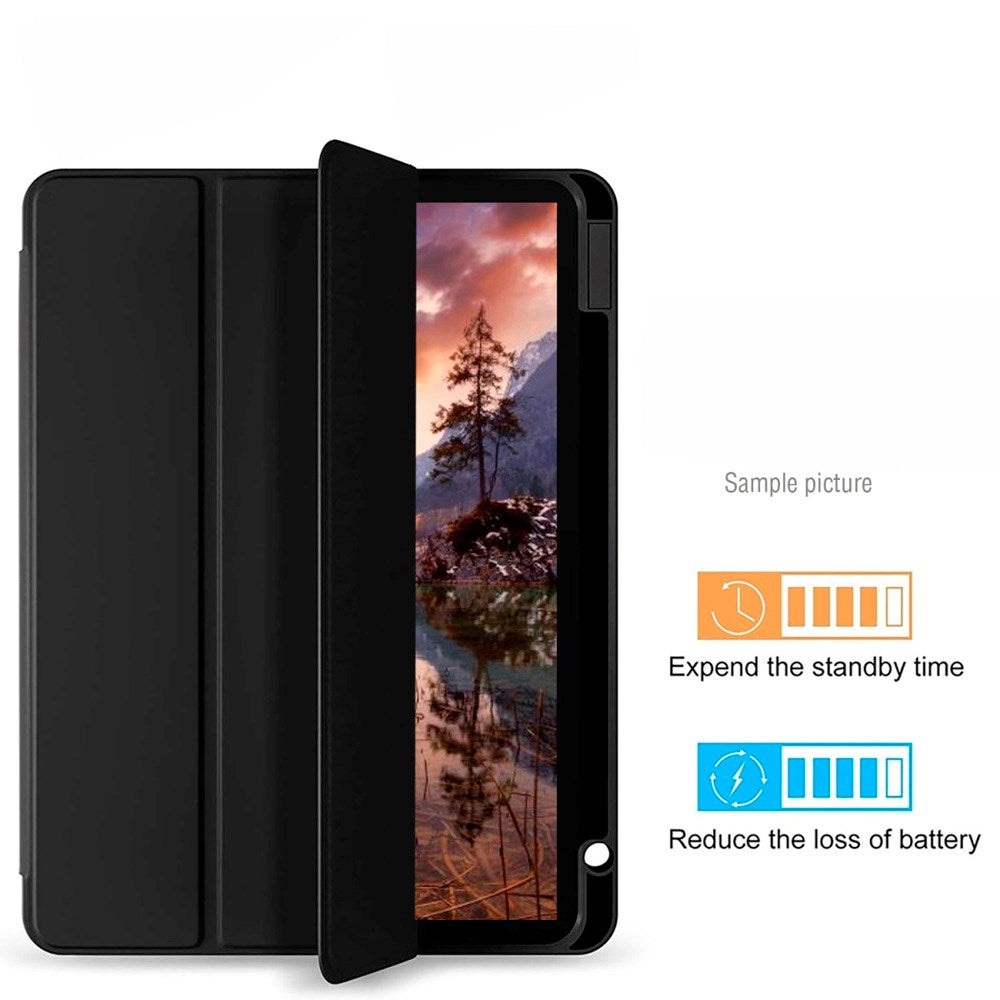 4smarts Basic Folio Case m. Pen Holder - Samsung Galaxy Tab S10 Ultra / S9 Ultra - Sort