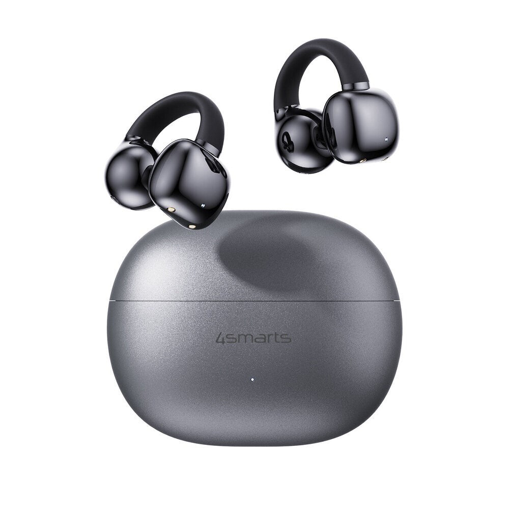 4smarts True Wireless SkyBuds Clip Headset - Open-Ear - Grå