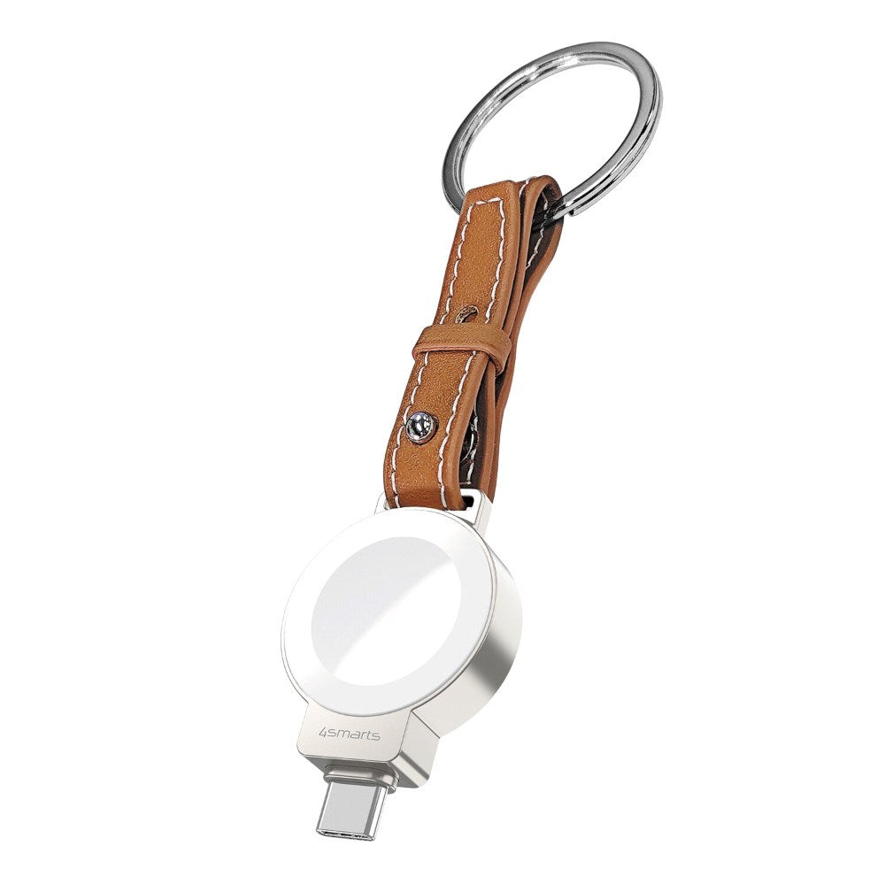 4smarts Tilbehørssæt 4 stk. - MagSafe Kompatibel - Brun