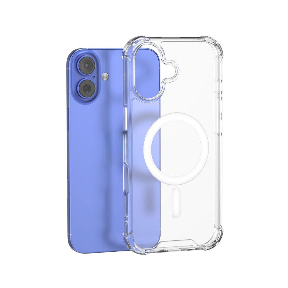 4Smarts iPhone 17 IBIZA Hybrid Case - MagSafe Kompatibel - Gennemsigtig