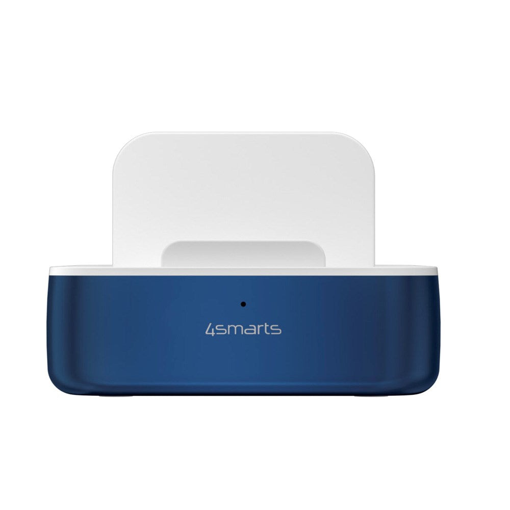 4smarts Ladestation m. 5x USB-C Kabel & 1x 4-i-1 Multikabel - 100W - Blå