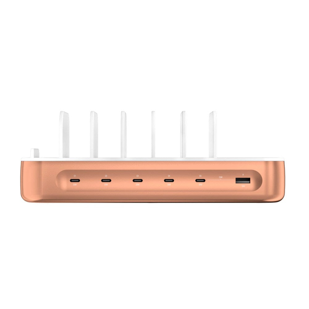 4smarts - Opladningsdock 100W - 9-i-1 - Rose Gold