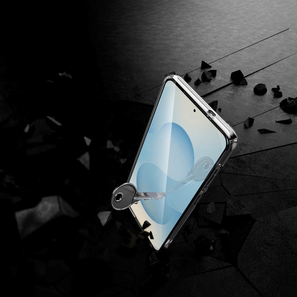 4smarts Samsung Galaxy S26+ (Plus) 2-i-1 Beskyttelsessæt - Cover & Skærmbeskyttelsesglas - Gennemsigtig