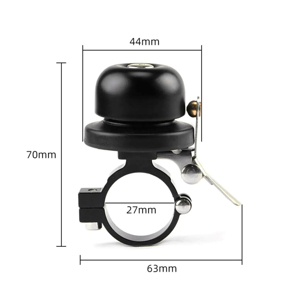 4smarts SkyTag GPS Tracker med Ringklokke til Cykel - Apple Find My & Android Find Hub - Hvid / Sort