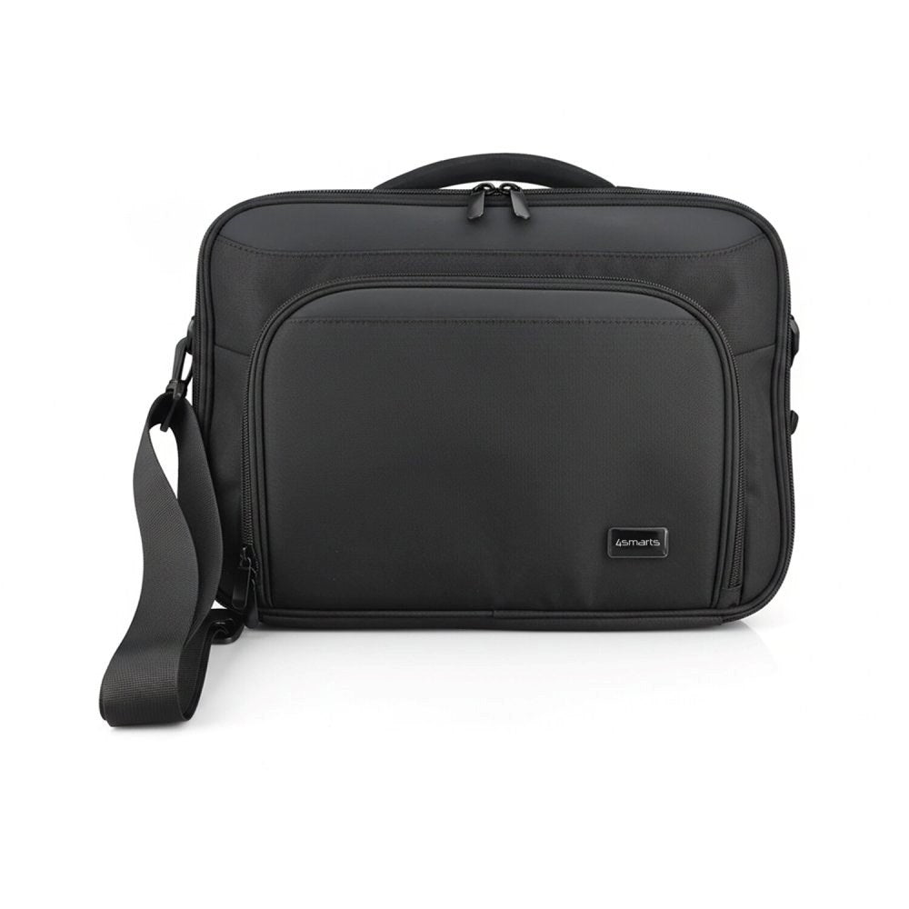4smarts Eco Clamshell Computertaske med. Lommer - 13-14" - Sort
