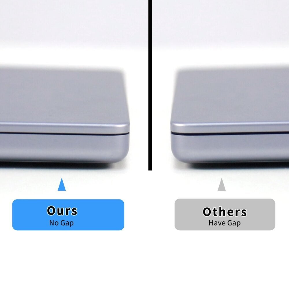 MacBook Neo 13 A18 Pro (2026) 4smarts Magnetisk Skærmbeskyttelse m. Privacy - Gennemsigtig