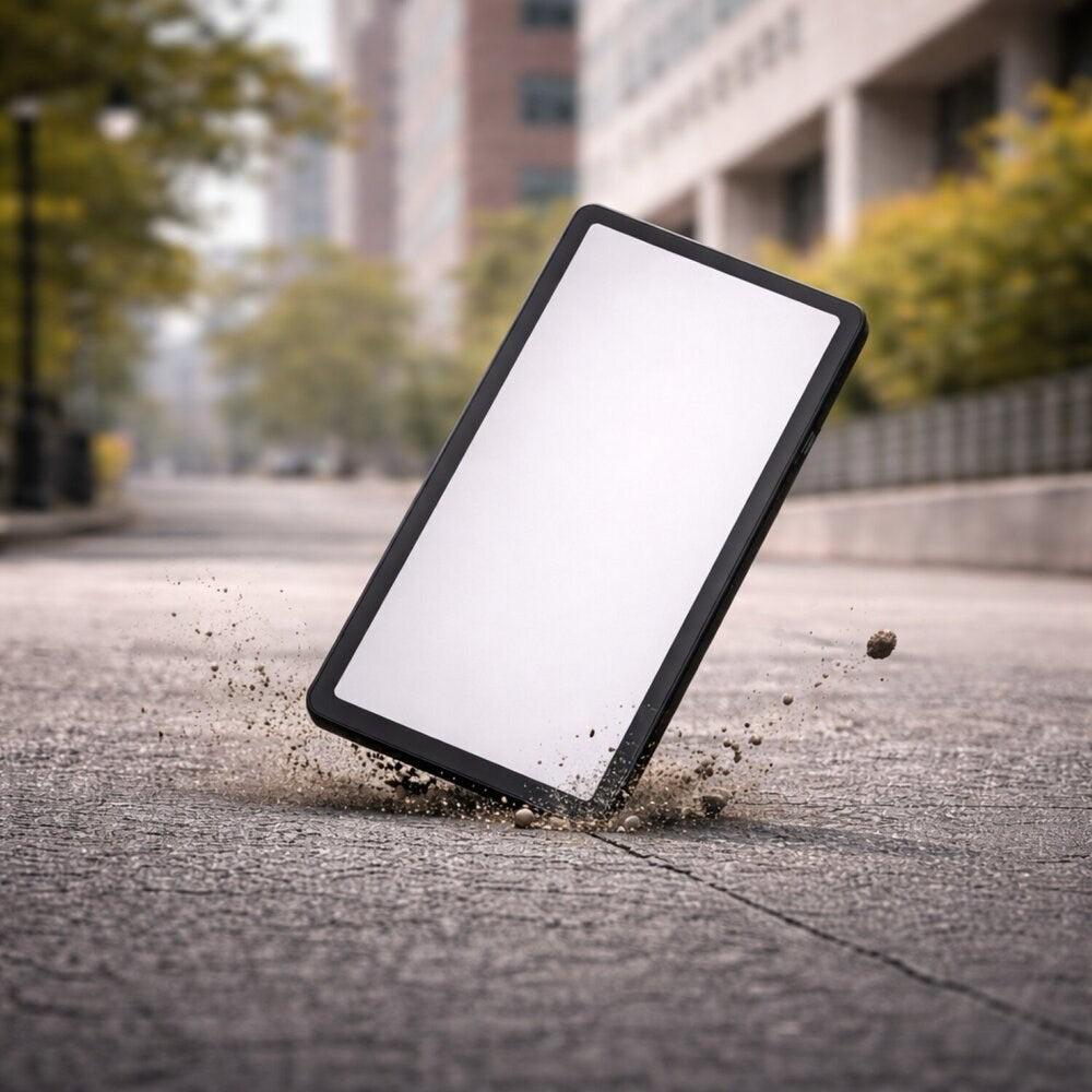 MacBook Neo 13 A18 Pro (2026) 4smarts Case m. Stødabsorberende Kanter - Gennemsigtig / Sort