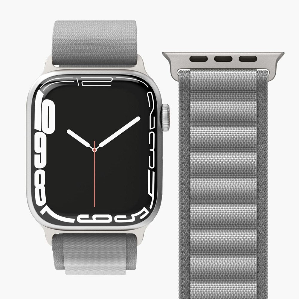 Vonmählen Apple Watch (38/40/SE/41/42mm) Action Loop Nylon Urrem - Grå