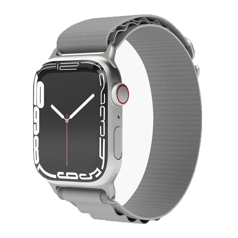 Vonmählen Apple Watch (38/40/SE/41/42mm) Action Loop Nylon Urrem - Grå