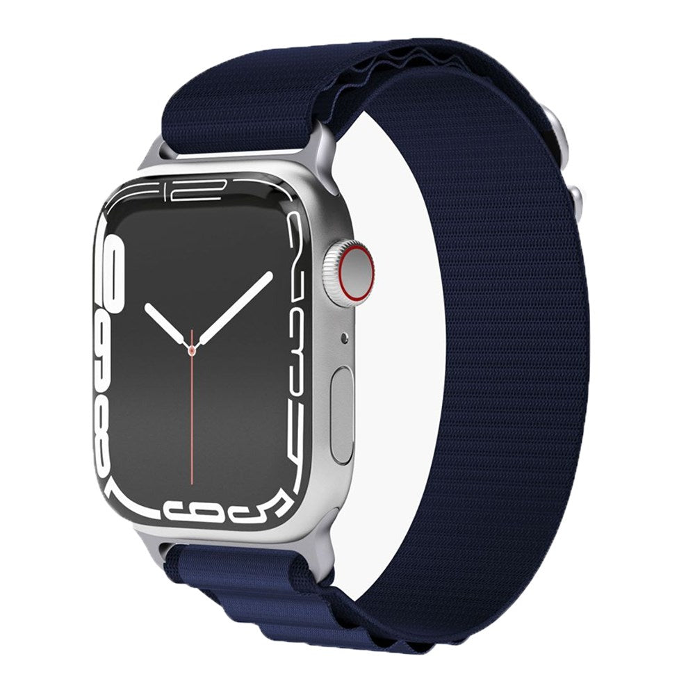 Vonmählen Apple Watch (38/40/SE/41/42mm) Action Loop Nylon Urrem - Blå