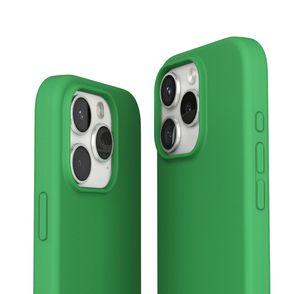 Vonmählen iPhone 16 Pro Eco Silikone Bagside Cover - MagSafe Kompatibel - Green Haven