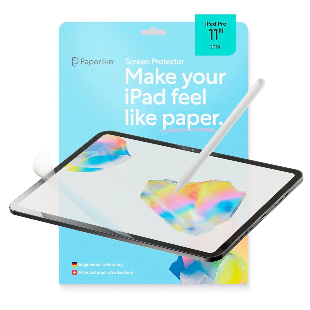 Paperlike - iPad Pro 11" (2025 / 2024) Skærmbeskytter - 2 stk - Gennemsigtig - (DEMO)