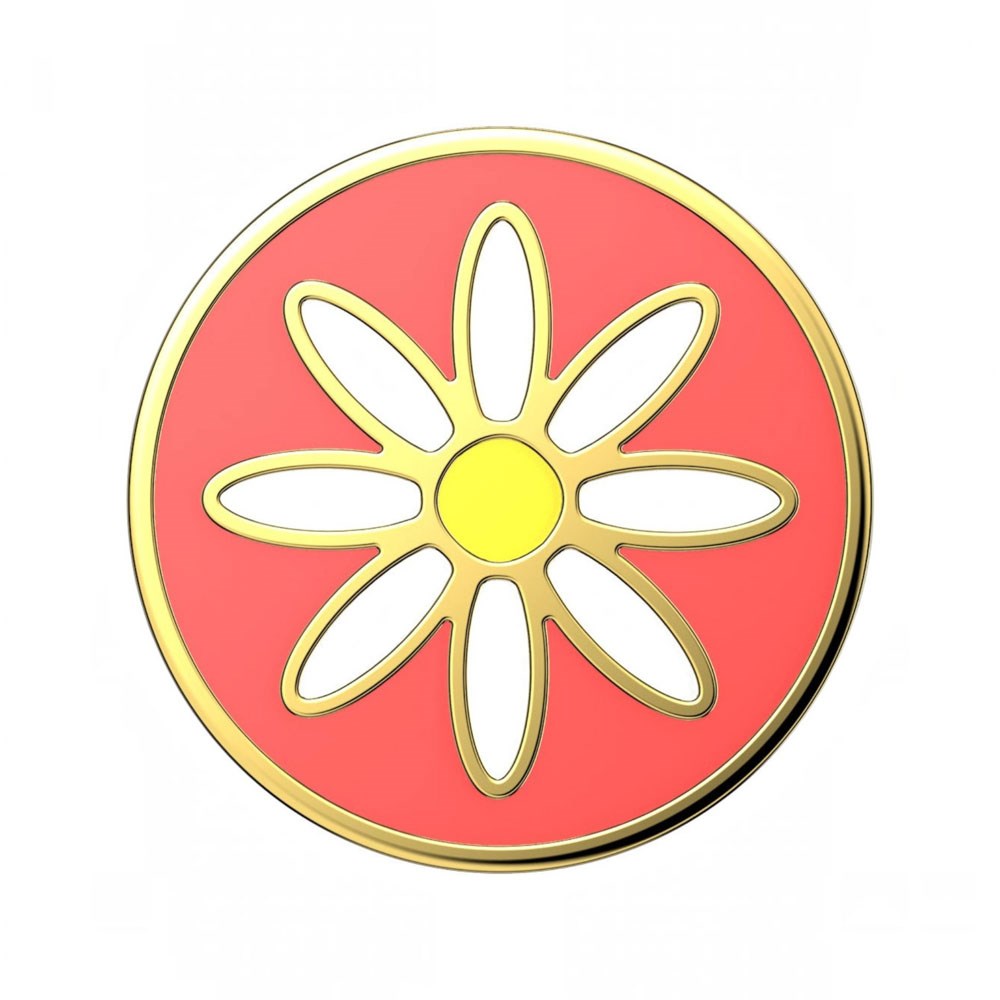 POPSOCKETS PopGrip Aftageligt Greb m. Standerfunktion - Daisy Coral