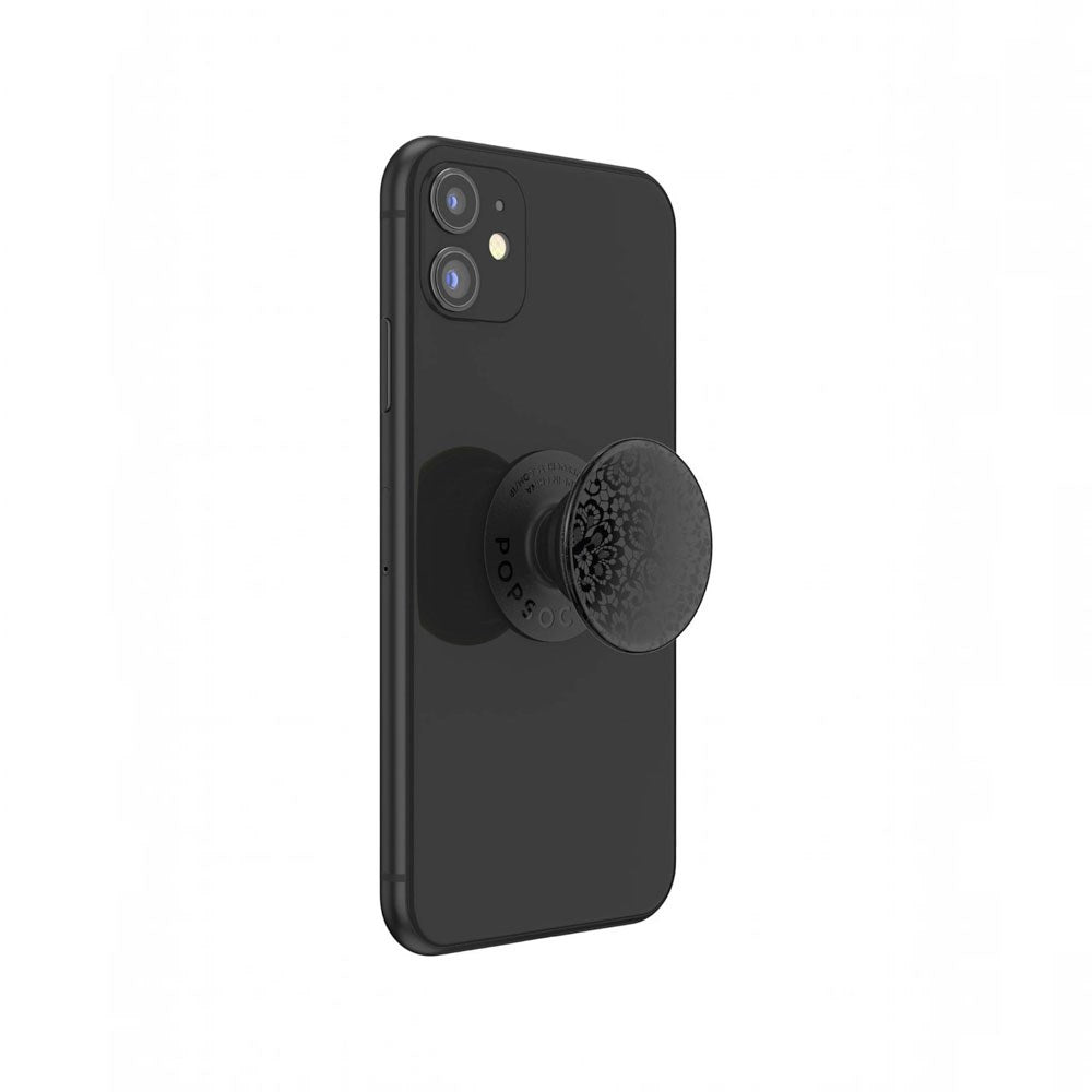 POPSOCKETS PopGrip Aftageligt Greb m. Standerfunktion - Lace Noir