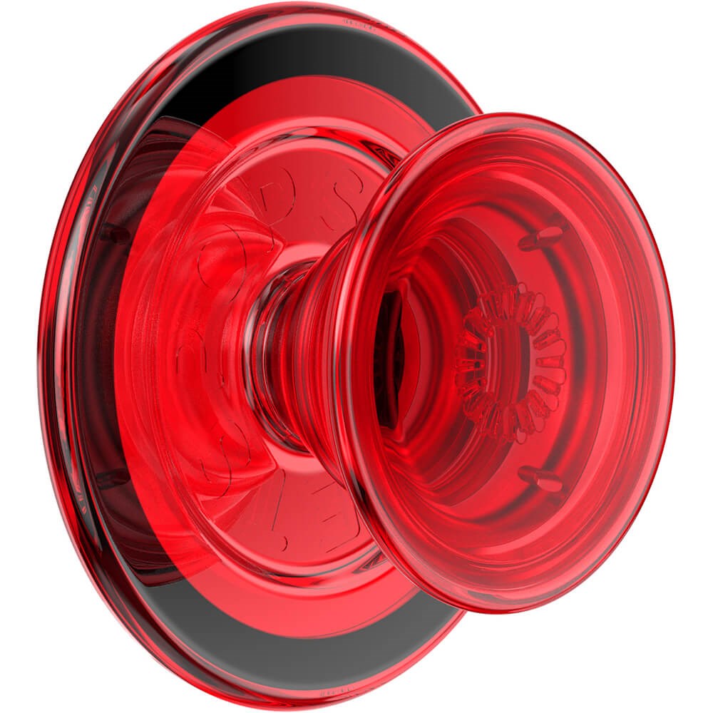 POPSOCKETS PopGrip Danger Red Translucent MagSafe - Stander & Greb