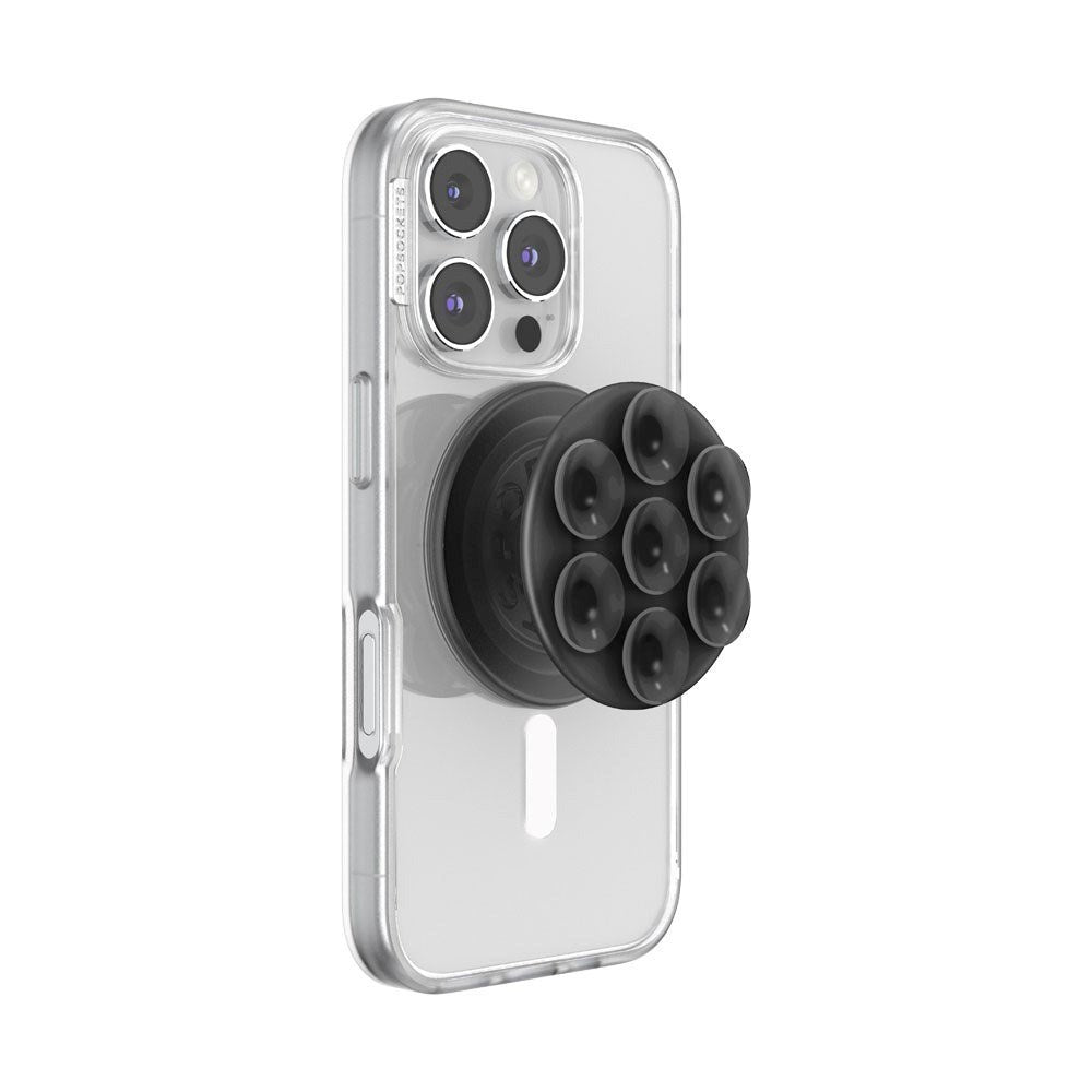 POPSOCKETS Suck-Up Grip Popsocket - MagSafe Kompatibel - Sort
