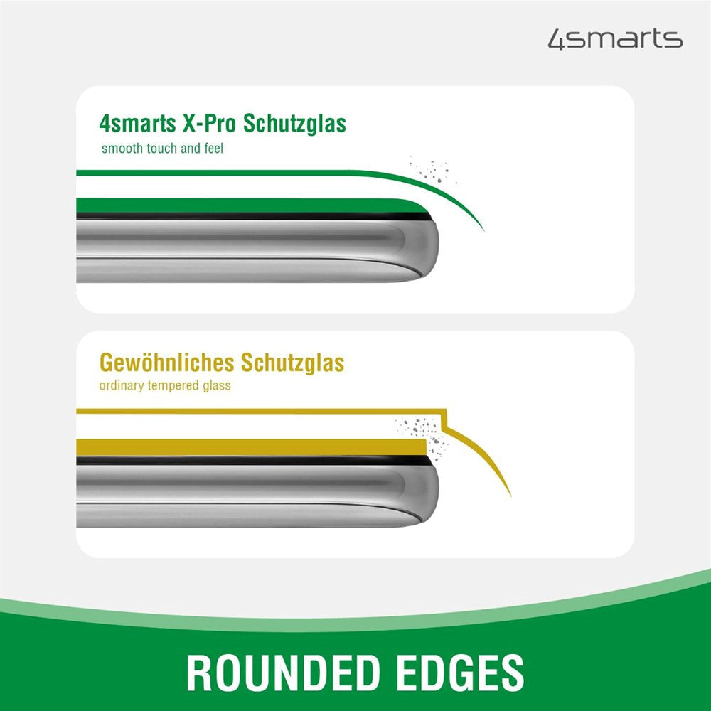 iPhone 14 4smarts Second Glass X-Pro 360° Protection Set Premium - MagSafe Kompitabel - (Cover + Skærmbeskyttelsesglas)