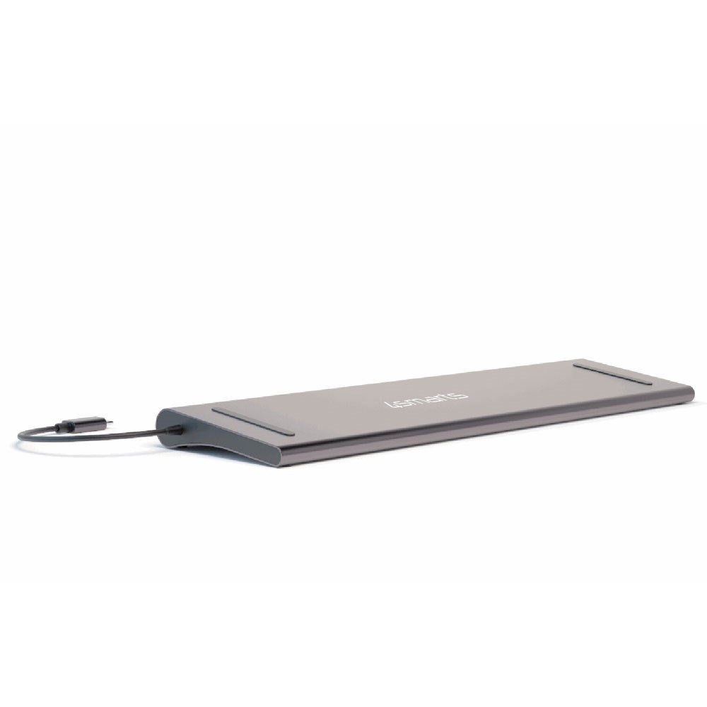 4smarts Universal Tablet / Laptop Stander & 11-i-1 USB-C Hub - Grå