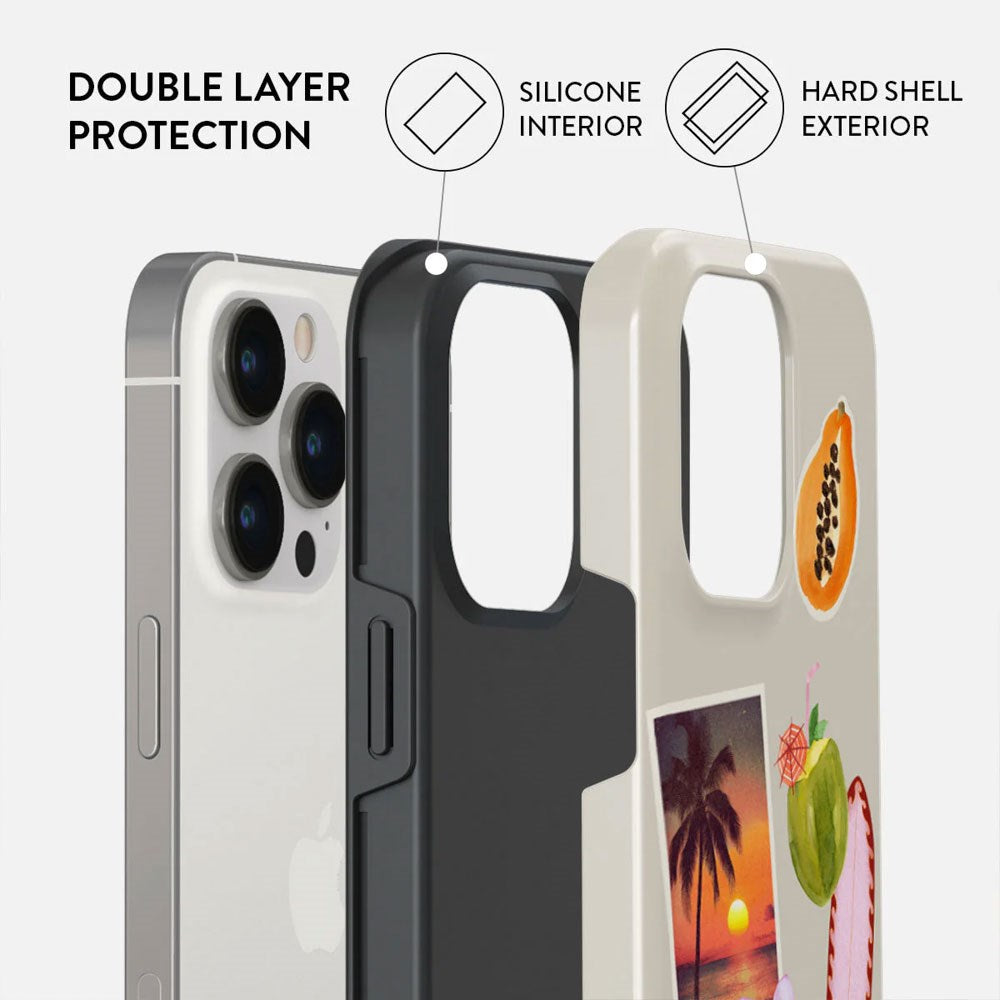 Burga iPhone 14 Pro Tough Fashion Cover - Sun Chaser