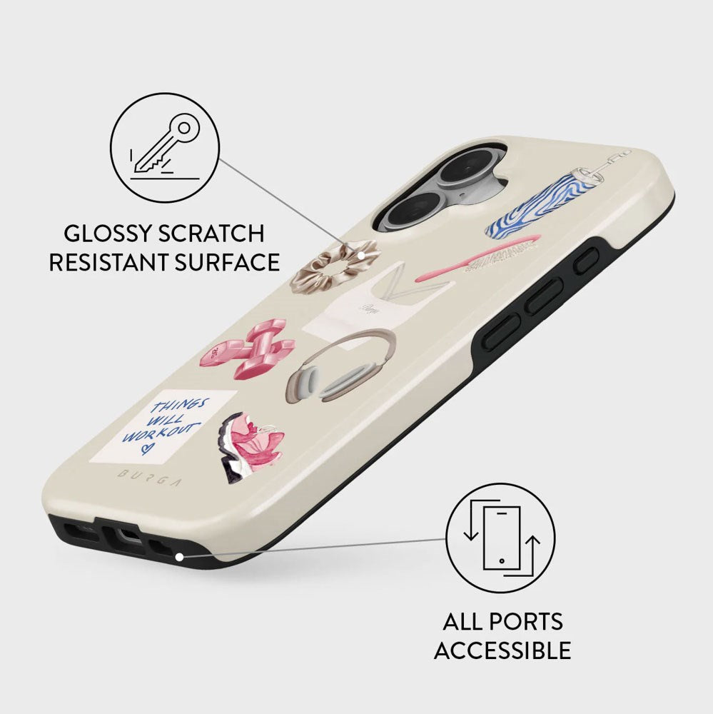 Burga iPhone 16 Tough Fashion Cover - 5AM Club