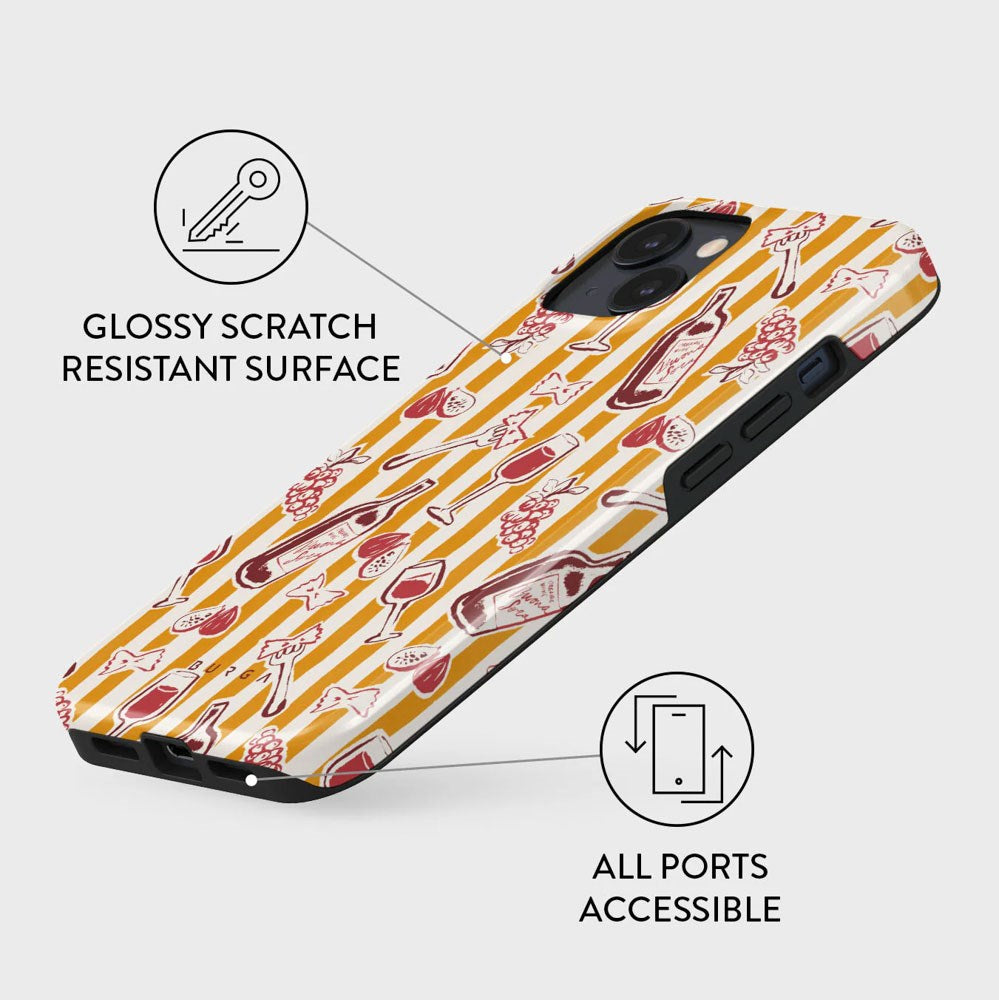 Burga iPhone 15 Tough Fashion Cover - Buona Sera