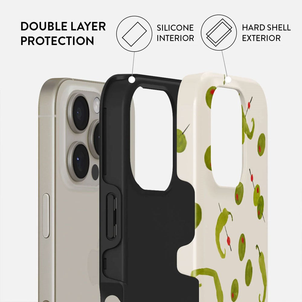 Burga iPhone 16 Pro Tough Fashion Cover - MagSafe Kompatibel - Aperitivo