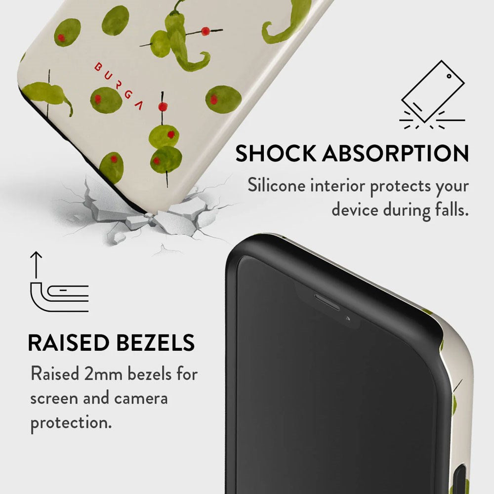 Burga iPhone 12 / 12 Pro Tough Fashion Cover - Aperitivo