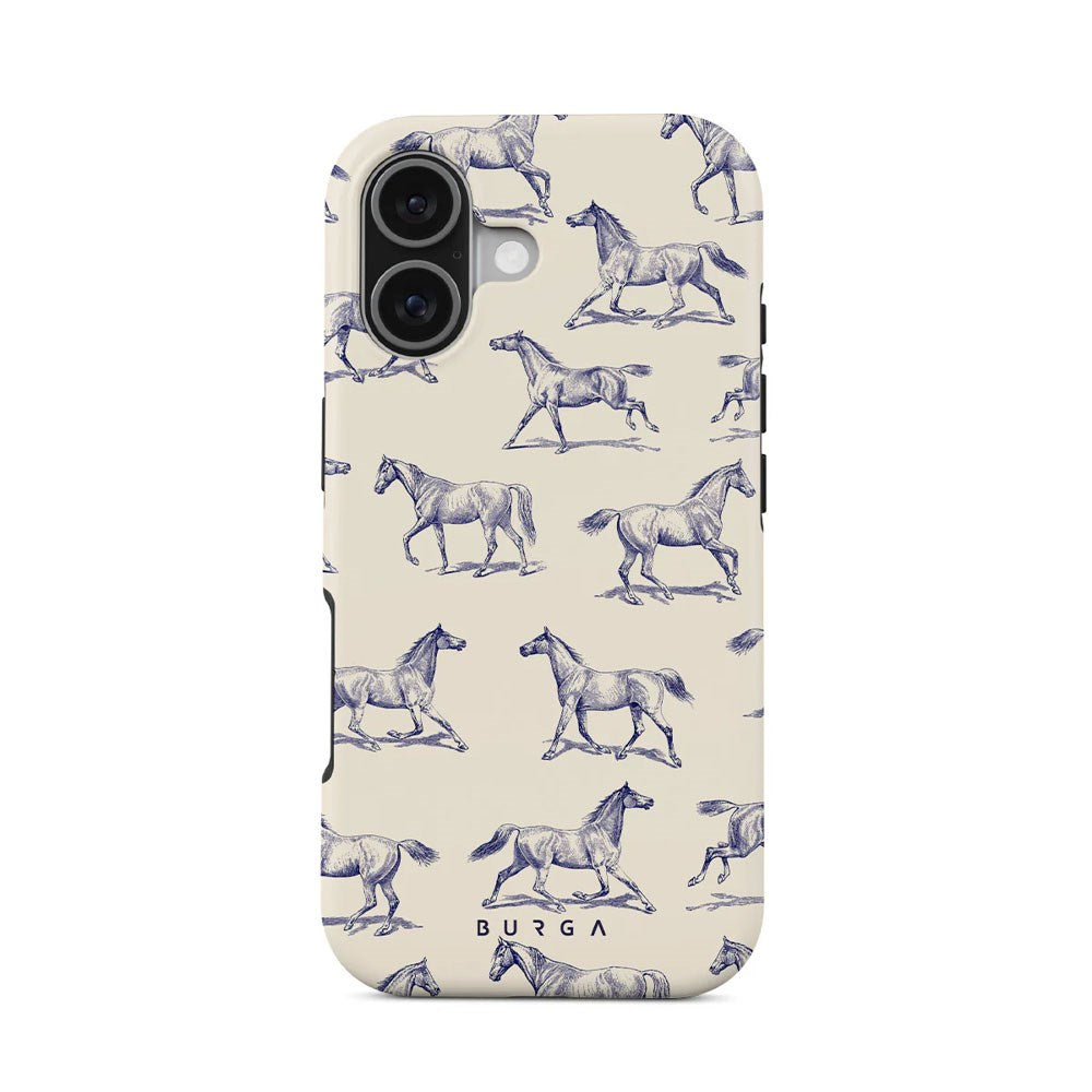 iPhone 17 Burga Tough Fashion Cover - MagSafe Kompatibel - Derby Race
