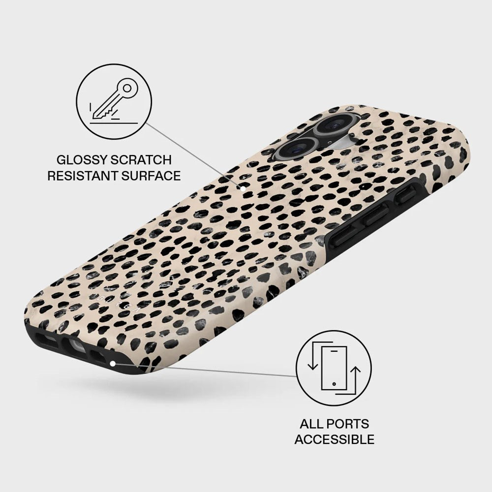 iPhone 17 Burga Tough Fashion Cover - MagSafe Kompatibel - Almond Latte