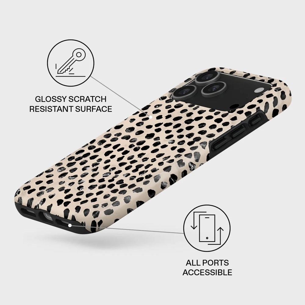 iPhone 17 Pro Max Burga Tough Fashion Cover - MagSafe Kompatibel - Almond Latte