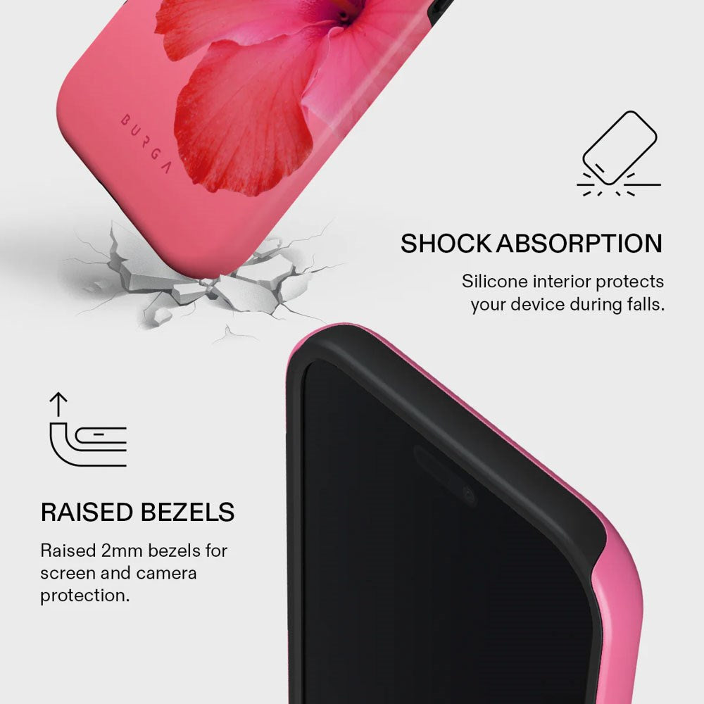 iPhone Air Burga Tough Fashion Cover - MagSafe Kompatibel - Island Girl