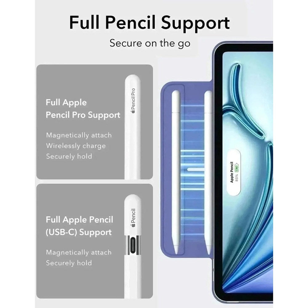 ESR iPad Air 11" (2025 / 2024) / Air (2022 / 2020) Rebound Magnetic Flip Cover - Blå