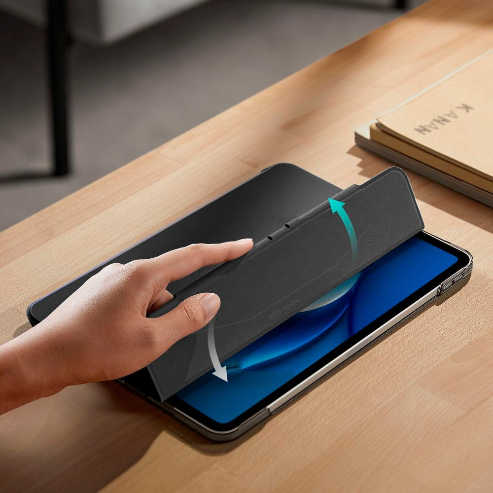 iPad Air 10.9-11" (2025-2020) ESR Ascend Tri-Fold Flip Cover - Sort