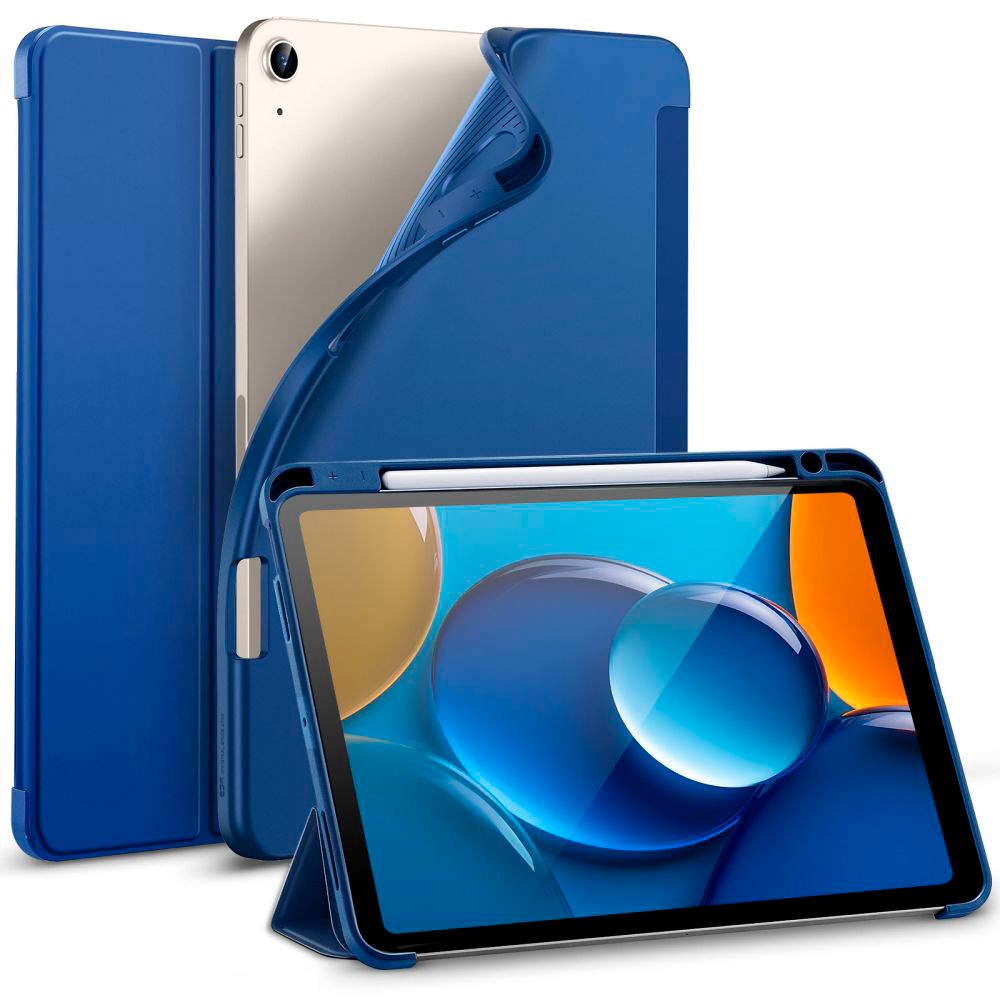 iPad Air 10.9-11" (2025-2020) ESR Rebound Case Med Apple Pencil Holder - Blå