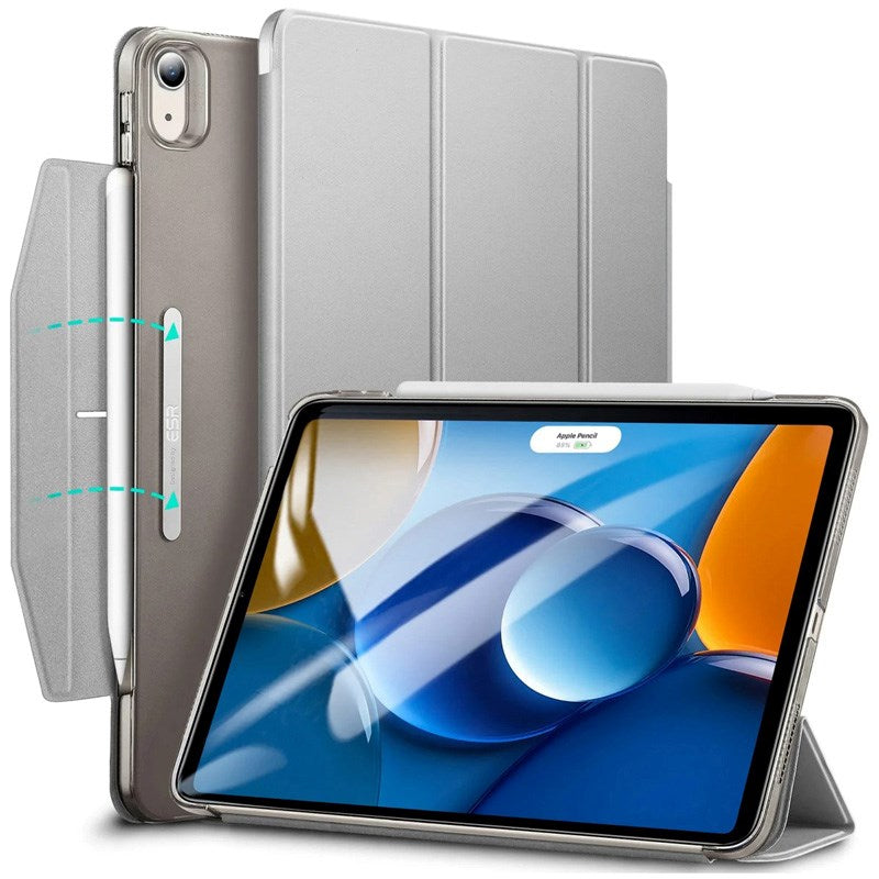 iPad Air 10.9-11" (2025-2020) ESR Ascend Tri-Fold Flip Cover - Grå