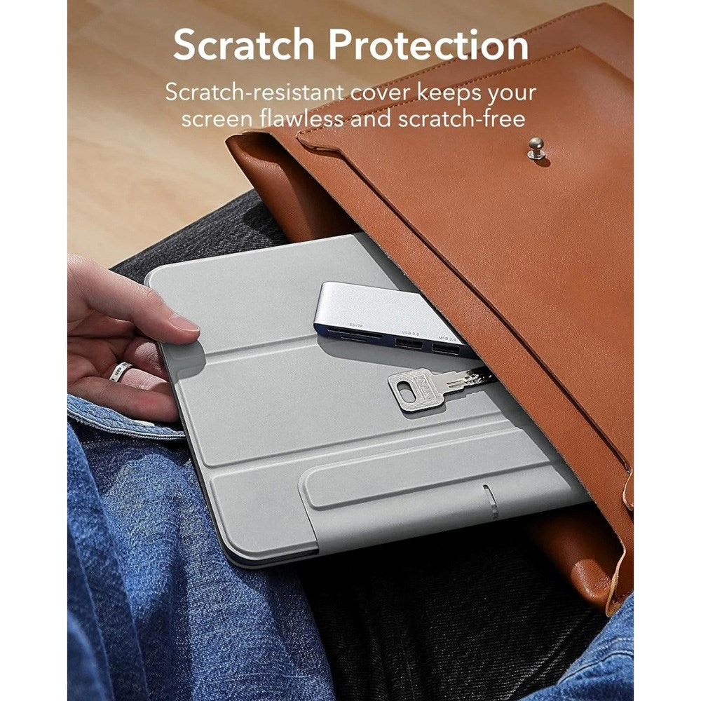 iPad Pro 13" (2025 / 2024) ESR Rebound Magnetic Flip Case - Grå