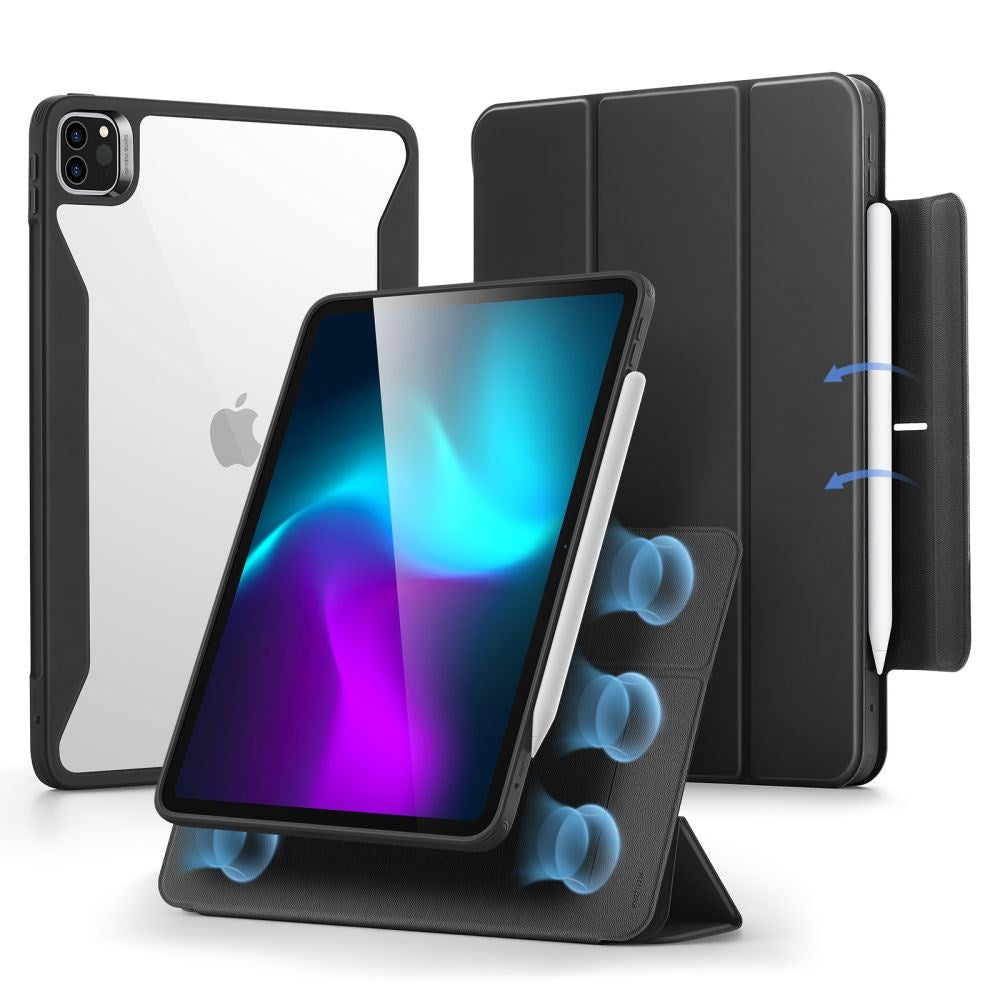 iPad Pro 11" (2025 / 2024) ESR Rebound Hybrid Flip Cover - Sort