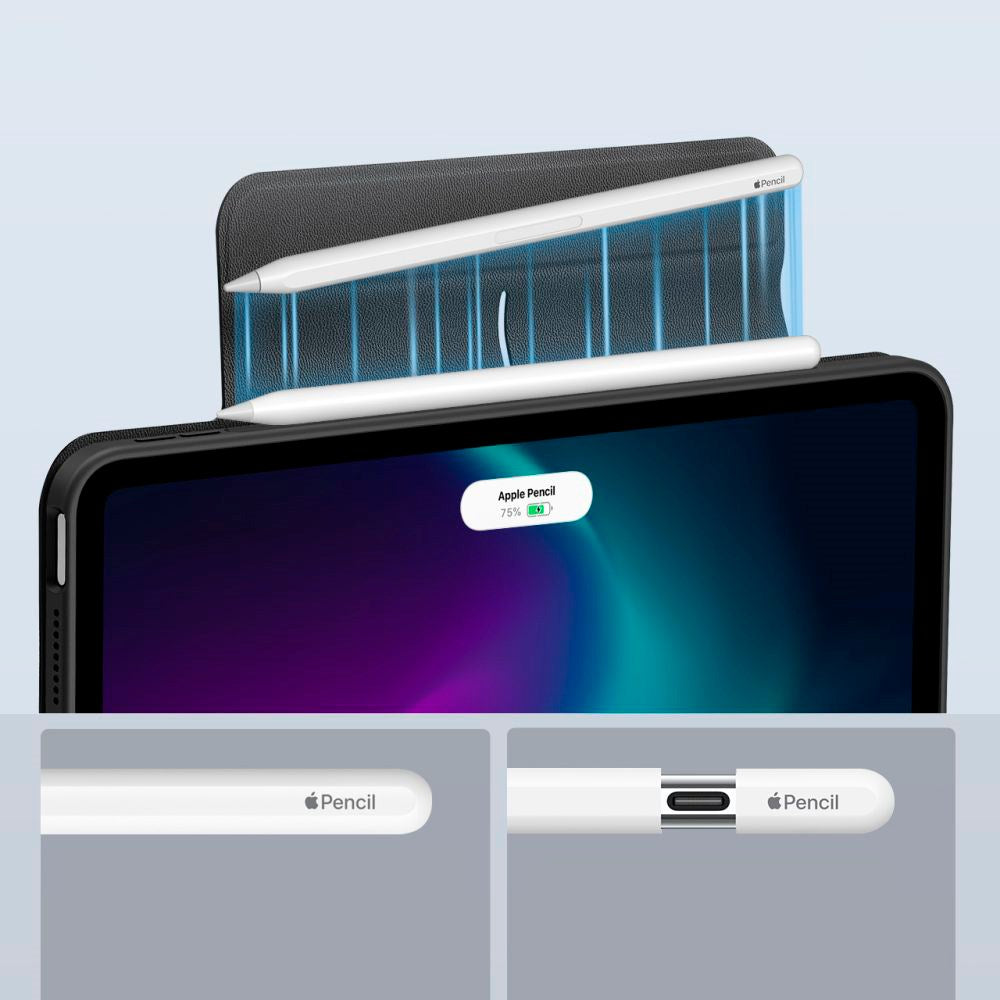 iPad Air 10.9-11" (2025-2020) ESR Rebound Hybrid Flip Cover - Sort