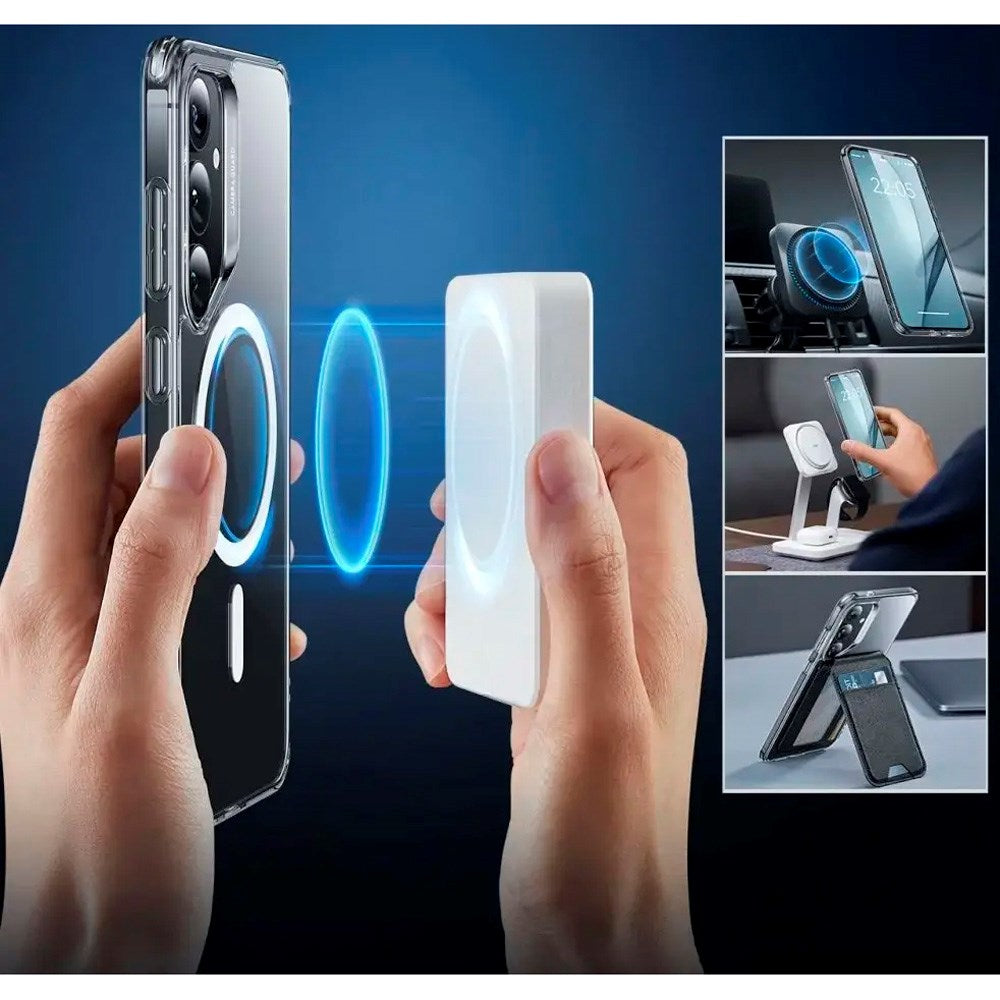 Samsung Galaxy S25+ (Plus) - ESR Classic Hybrid Cover - MagSafe Kompatibel - Gennemsigtig