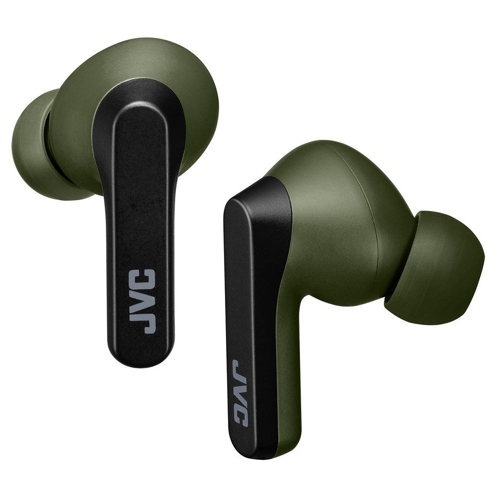 JVC Powerful Sound HA-A9T True Wireless In-Ear Headset - Grøn